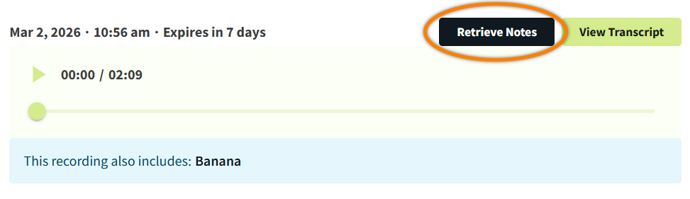 AI Scribe multi pet rec retrieve notes.png